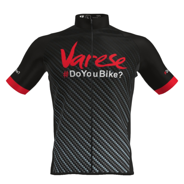 Maglia Ciclista Unisex - Carbonio 2025